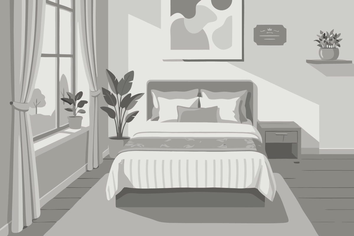 Bed in 8-Bed Mixed AC Dormitory Room